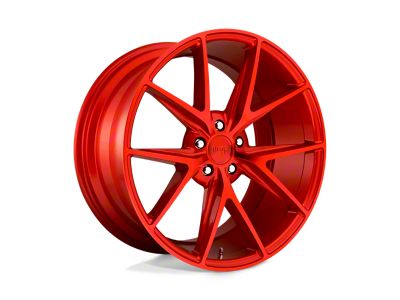 Niche Misano Candy Red 5-Lug Wheel; 18x8; 40mm Offset (87-90 Dakota)