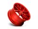Niche Misano Candy Red 5-Lug Wheel; 20x10; 40mm Offset (87-90 Dakota)