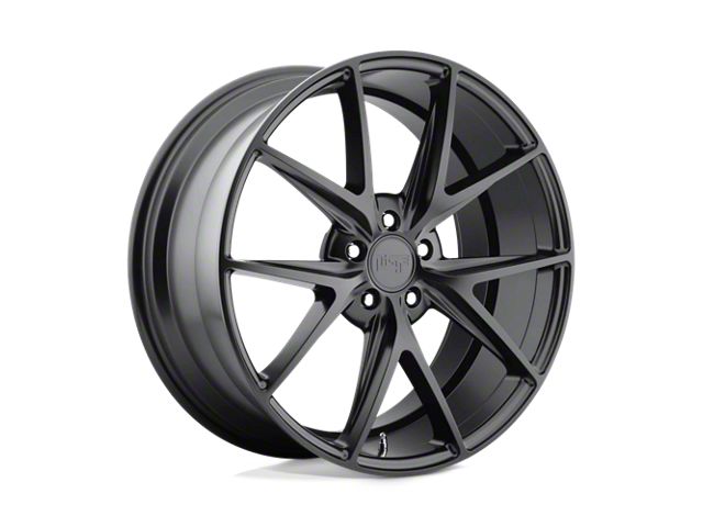 Niche Misano Matte Black 5-Lug Wheel; 22x10.5; 40mm Offset (87-90 Dakota)