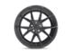 Niche Misano Matte Black 5-Lug Wheel; 22x10.5; 40mm Offset (87-90 Dakota)