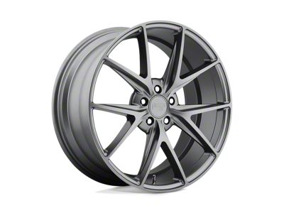 Niche Misano Matte Gunmetal 5-Lug Wheel; 17x8; 40mm Offset (87-90 Dakota)