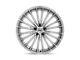 Niche Premio Platinum Brushed 5-Lug Wheel; 19x9.5; 35mm Offset (87-90 Dakota)
