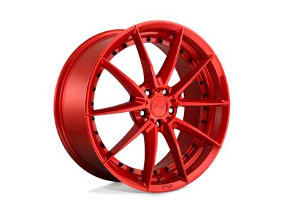 Niche Sector Candy Red 5-Lug Wheel; 20x10.5; 40mm Offset (87-90 Dakota)