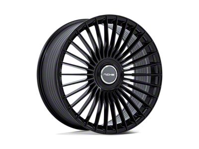 Niche Serene Gloss Black 5-Lug Wheel; 20x9; 35mm Offset (87-90 Dakota)
