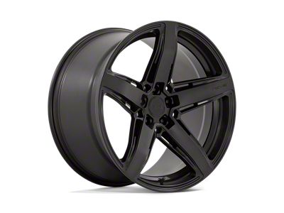 Niche Teramo Matte Black 5-Lug Wheel; 20x10.5; 20mm Offset (87-90 Dakota)