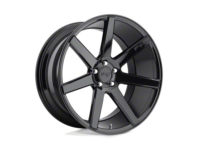 Niche Verona Gloss Black 5-Lug Wheel; 18x8; 40mm Offset (87-90 Dakota)