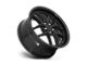 Niche Vice Gloss Black with Matte Black 5-Lug Wheel; 19x8.5; 35mm Offset (87-90 Dakota)
