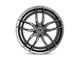 Niche Vosso Matte Anthracite 5-Lug Wheel; 19x9.5; 35mm Offset (87-90 Dakota)