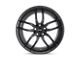 Niche Vosso Matte Black 5-Lug Wheel; 17x8; 40mm Offset (87-90 Dakota)