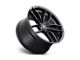 Niche Vosso Matte Black 5-Lug Wheel; 20x10.5; 40mm Offset (87-90 Dakota)