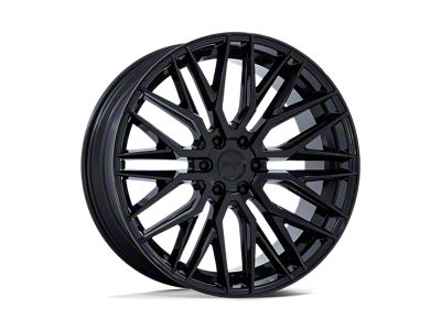 Niche Gamma Gloss Black 6-Lug Wheel; 24x10; 30mm Offset (21-25 F-150)