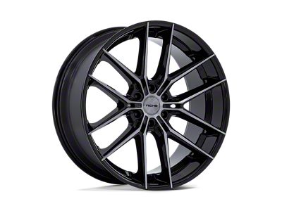 Niche Prodigy 6 Gloss Black with Dark Tinted Clear 6-Lug Wheel; 22x9.5; 25mm Offset (21-25 F-150)