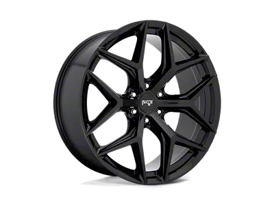 Niche Vice SUV Gloss Black 6-Lug Wheel; 24x10; 30mm Offset (21-25 F-150)
