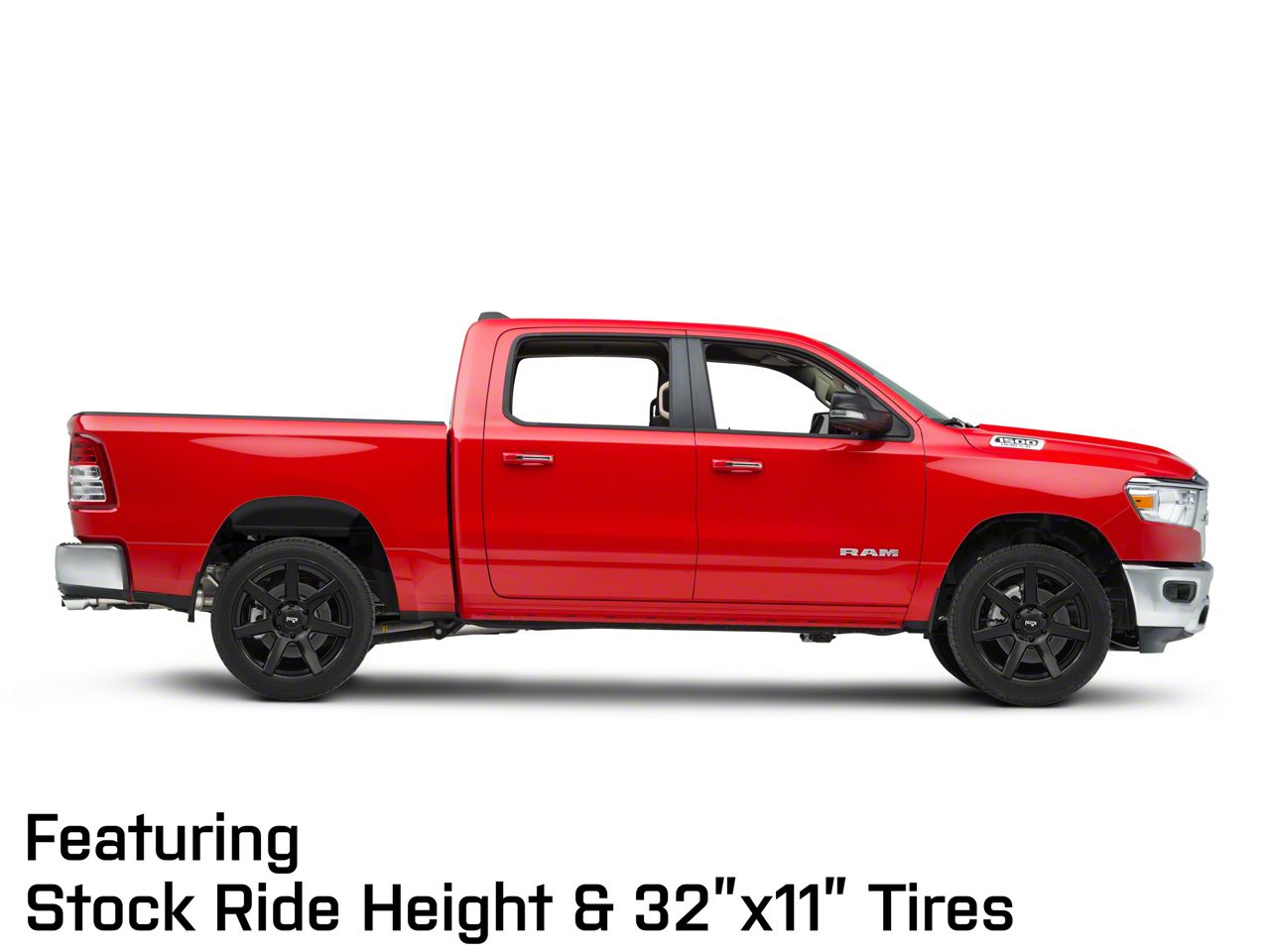 Niche Future Gloss Black 6-Lug Wheel; 24x10; 20mm Offset (19-26 RAM 1500)