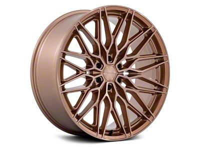 Niche Calabria 6 Platinum Bronze 6-Lug Wheel; 22x9.5; 19mm Offset (19-24 Sierra 1500)