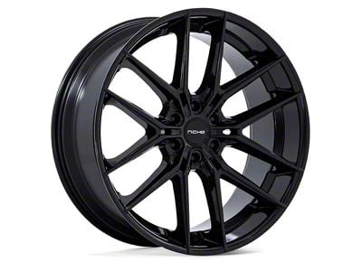 Niche Prodigy 6 Gloss Black 6-Lug Wheel; 22x9.5; 20mm Offset (19-25 Sierra 1500)