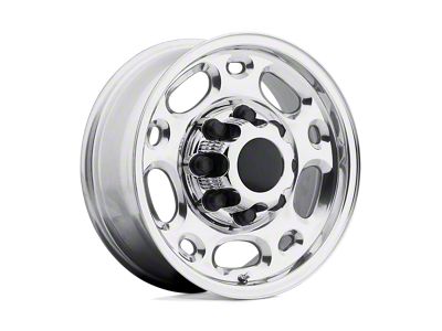 Niche Vice SUV Gloss Silver Brushed 6-Lug Wheel; 24x10; 30mm Offset (19-25 Silverado 1500)
