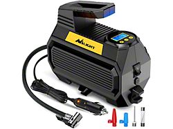 Nilight Portable Air Compressor with Digital Pressure Gauge; 150 PSI