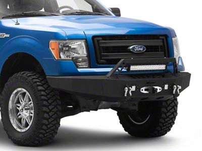 Full Width Winch Mount Front Bumper with LED Lights (09-14 F-150, Excluding Raptor)