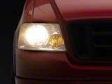 OE Style Headlights with Amber Corners; Chrome Housing; Clear Lens (04-08 F-150)