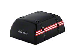 TPE Front and Rear Floor Liners; Black (15-25 F-150 SuperCrew w/ Bucket Seats)