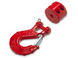 Forged Steel Winch Hook; Red
