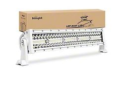 22-Inch White LED Light Bar; Spot/Flood Combo Beam (Universal; Some Adaptation May Be Required)