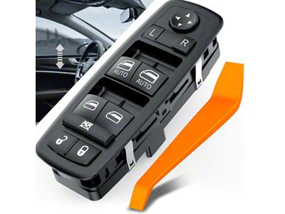 Power Master Window Control Switch; Driver Side (09-12 RAM 1500)
