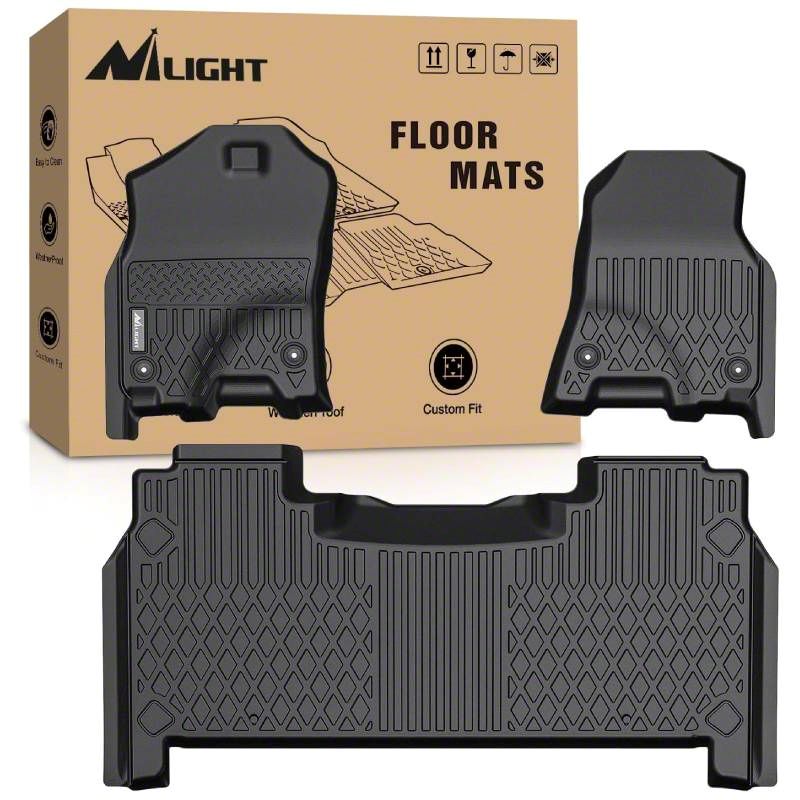 thumbnail image 2 of CROSSDESIGN TPE All-Weather Floor Mats For 09-18 Dodge Ram 1500 Crew Cab | Full Set Liners 2 of 6