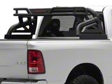 Truck Bed Chase Rack Roll Bar Cargo Carrier Basket; Black (94-26 RAM 1500 w/o RAM Box)