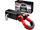 Nilight 2-Inch Shackle Hitch Receiver with 3/4-Inch D-Ring; Red/Black (Universal; Some Adaptation May Be Required)