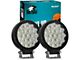Nilight 4-Inch Round LED Lights; Flood Beam (Universal; Some Adaptation May Be Required)