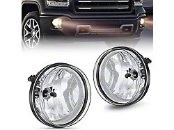 Fog Lights; Clear (07-14 Sierra 2500 HD)