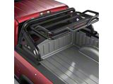 Truck Bed Chase Rack Roll Bar Cargo Carrier Basket; Black (15-26 Sierra 2500 HD)