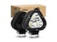 Nilight 4-Inch Triangle LED Driving Lights; Spot/Flood Combo Beam (Universal; Some Adaptation May Be Required)