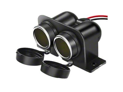 Silverado 1500 Dual QC 3.0 USB Charger Cigarette Lighter Socket (Universal;  Some Adaptation May Be Required)