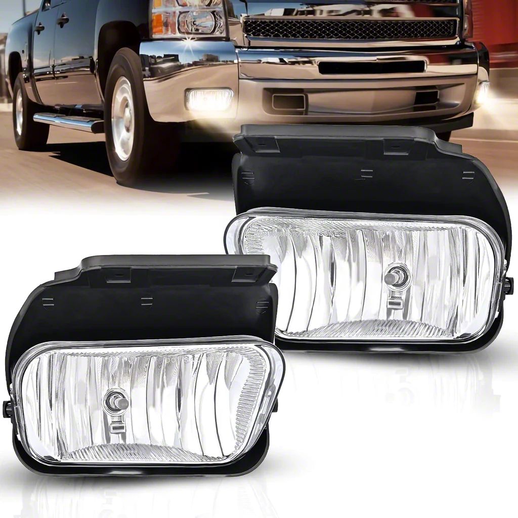 Silverado 1500 Fog Lights; Amber (0306 Silverado 1500) Free Shipping