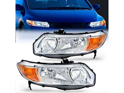 Fog Lights; Clear (03-06 Silverado 1500)