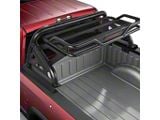 Truck Bed Chase Rack Roll Bar Cargo Carrier Basket; Black (14-26 Silverado 1500)