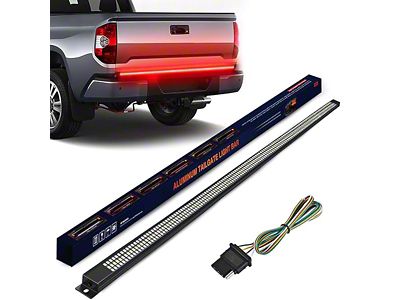Nilight 48-Inch Tailgate LED Strip with Sequential Turn Signals (Universal; Some Adaptation May Be Required)