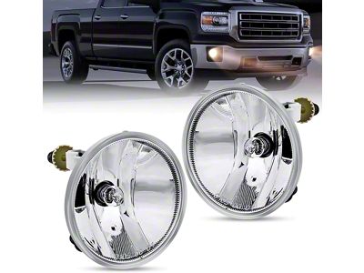 Nilight Fog Lights; Clear (07-19 Tahoe)