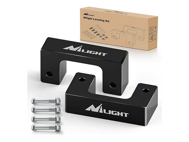 Nilight 2.50-Inch Front Leveling Kit (07-20 Yukon w/o MagneRide)