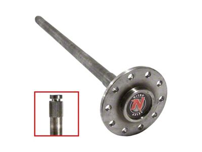 Nitro Gear & Axle 9.75-Inch 5-Lug Rear Dual-Drilled Axle Shaft; Driver Side (97-03 F-150)