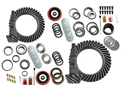 Nitro Gear & Axle 8.8-Inch Front/9.75-Inch Rear Axle Ring and Pinion Gear Kit; 4.11 Gear Ratio (11-24 F-150)