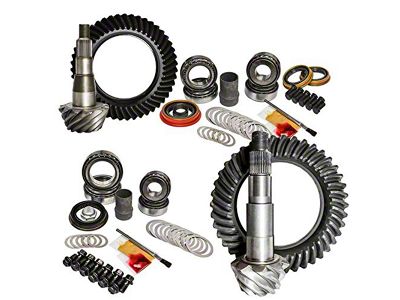 Nitro Gear & Axle AAM 9.25-Inch Front Axle/11.50-Inch Rear Axle Ring and Pinion Gear Kit; 5.13 Gear Ratio (03-10 5.9L, 6.7L RAM 2500)