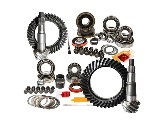 Nitro Gear & Axle AAM 9.25-Inch Front Axle/11.80-Inch Rear Axle Ring and Pinion Gear Kit; 3.42 Gear Ratio (11-15 RAM 3500 w/ AISIN Transmission)