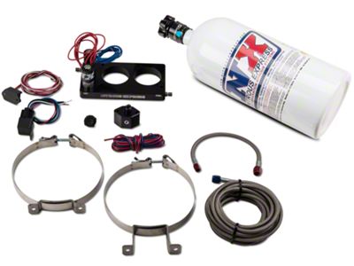 Nitrous Express 3-Valve Nitrous Plate System; 10 lb. Bottle (09-10 4.6L F-150)