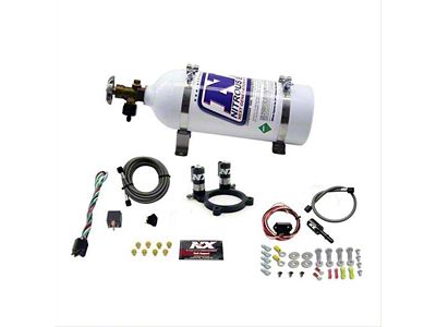 Nitrous Express Nitrous Plate System; 5 lb. Bottle (11-24 3.5L EcoBoost F-150)