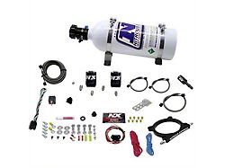 Nitrous Express High Output Nitrous Plate System; 5 lb. Bottle (20-25 7.3L F-250 Super Duty)