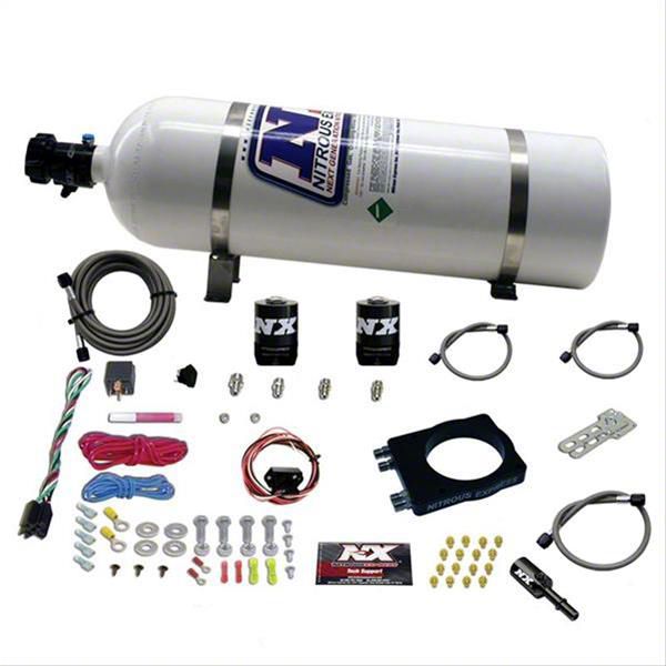 Nitrous Express RAM 1500 HEMI Nitrous Plate System; 15 lb. Bottle 20944